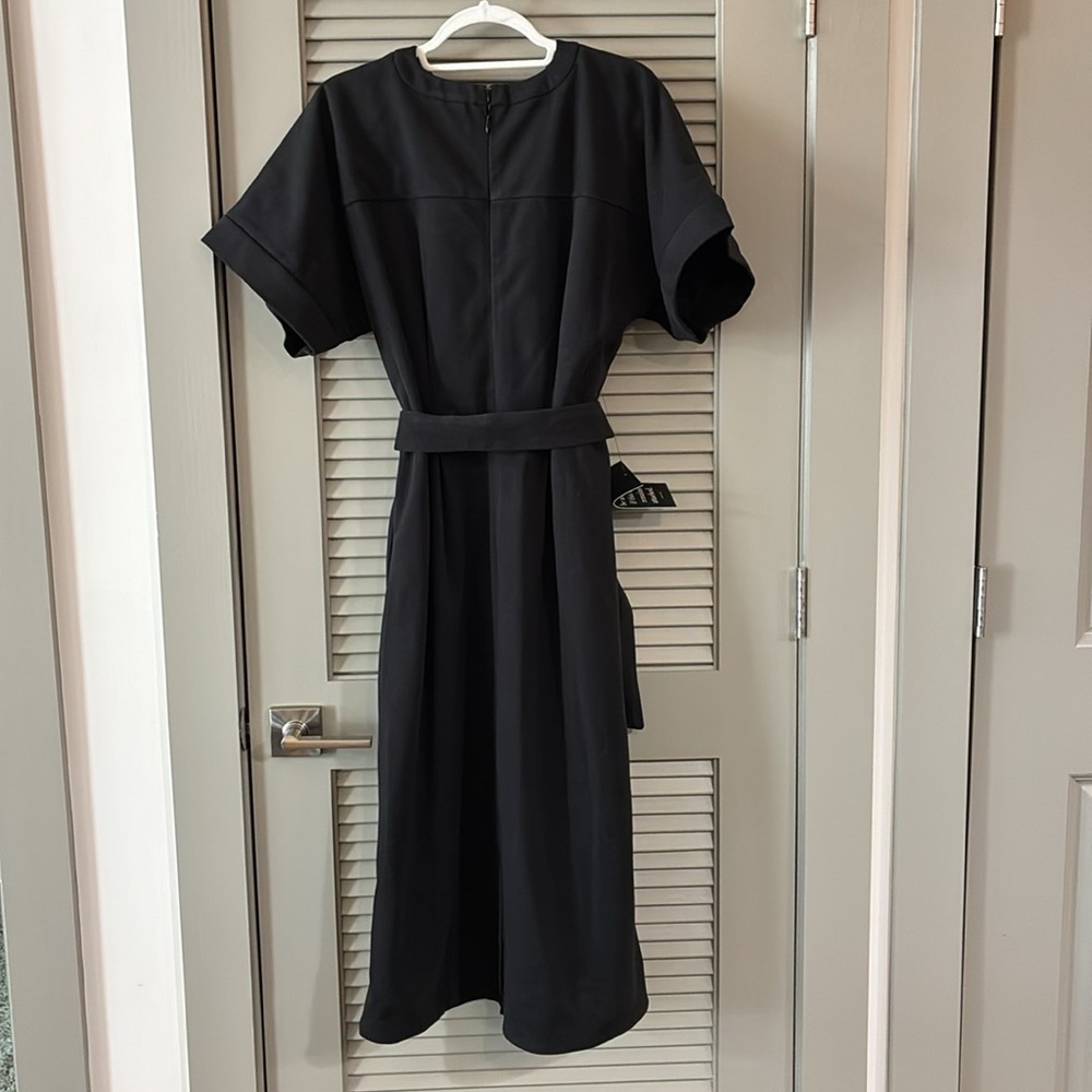 NWT Tuckernuck Black faux Suede midi Dress Sz S - Picture 7 of 9